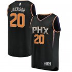 Camiseta Josh Jackson 20 Phoenix Suns Statement Edition Negro Hombre